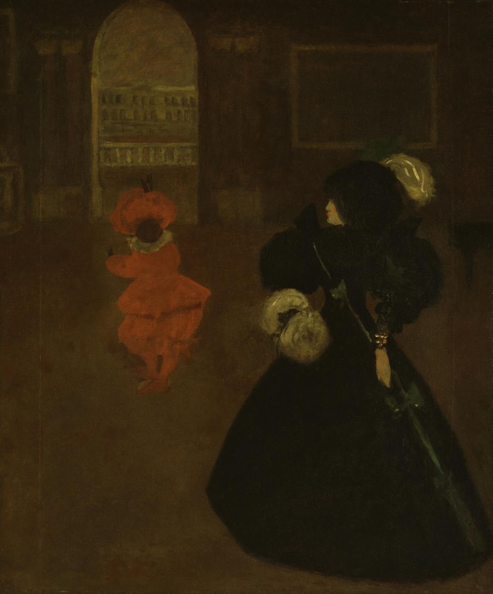 Caprice. Verso: Masked Woman with a White Mouse | Art UK