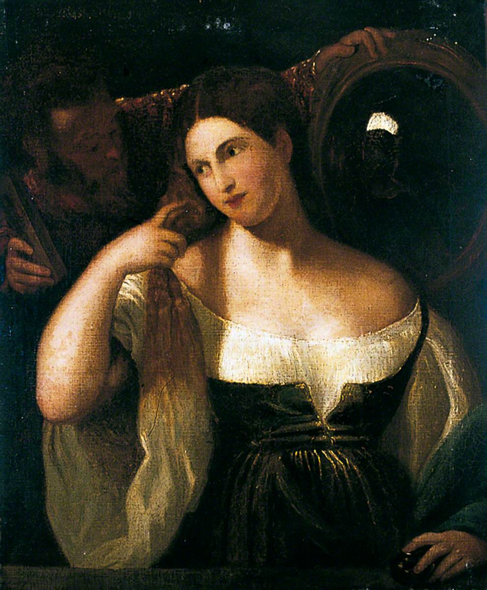 A Lady at her Toilet